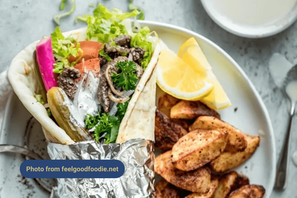 Beef Shawarma Wrap
