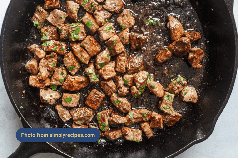 Garlic Herb Denver Steak Bites