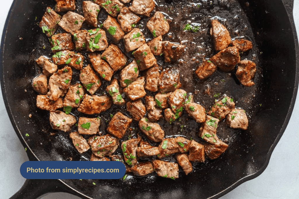 Garlic Herb Denver Steak Bites