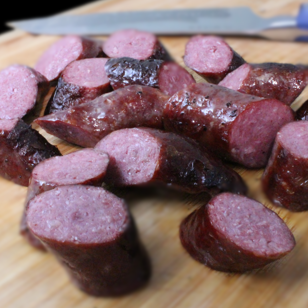 Grass-fed Smoked Kolbassi Sausage