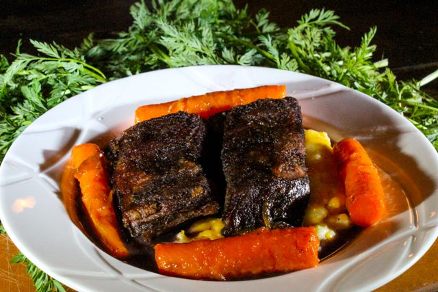two english cut short ribs