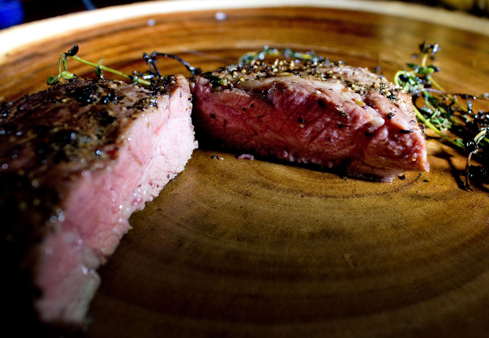 Grass Fed beef filet mignon circle j meat